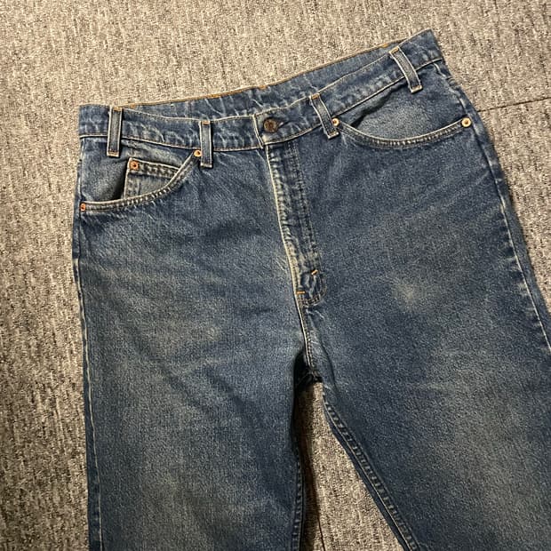 90s 리바이스 517 오렌지탭 데님 [36X36]