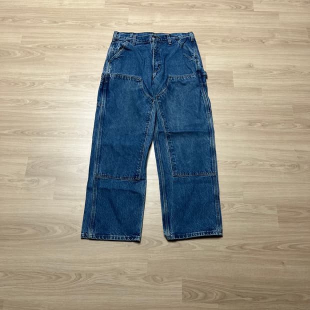 [34X30] 90s usa 빈티지 칼하트 더블니 데님팬츠
