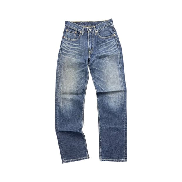 S) 리바이스 JPN 인디고 워싱 533 스트레이트 데님팬츠 BD-043
