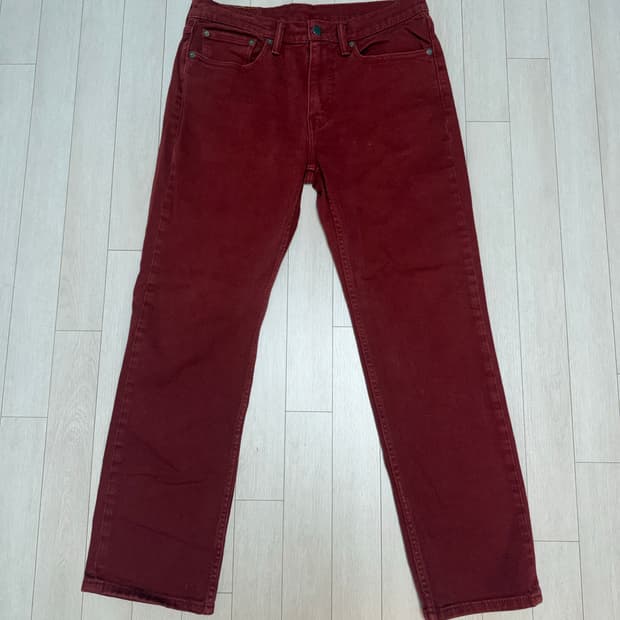 리바이스 514 레드데님팬츠 32-33 size
