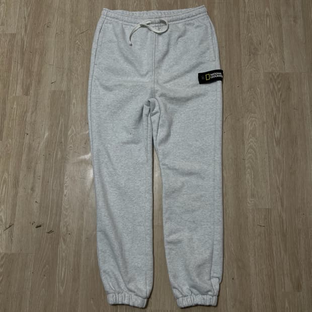 내셔널지오그래픽 로고 와펜 밴딩 조거팬츠 76 