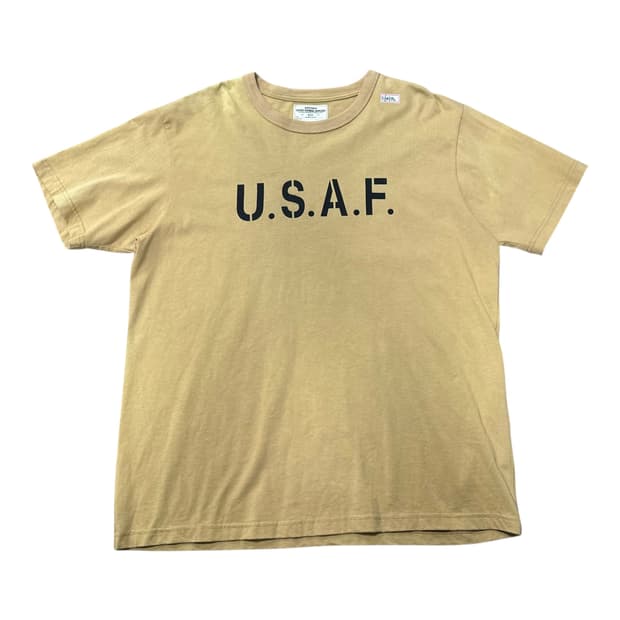 ✨ (바배) 빈티지 USAF 빅프린팅 반팔티