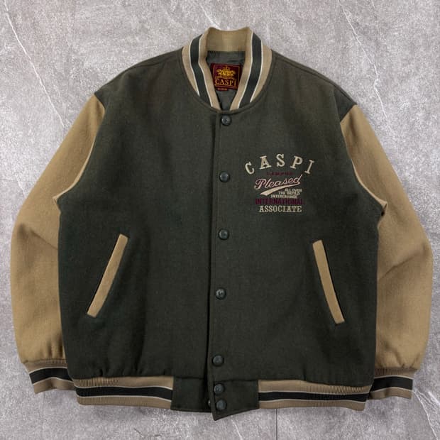 Caspi 90's Vintage Wool Varsity 