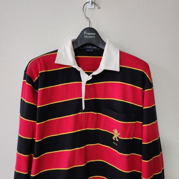 폴로랄프로렌 90S럭비티셔츠(90