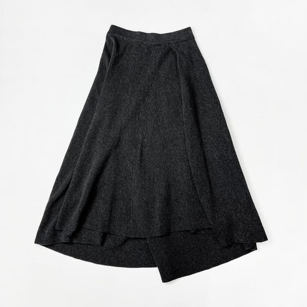 시스템 22ss 울 롱 스커트 PR2012