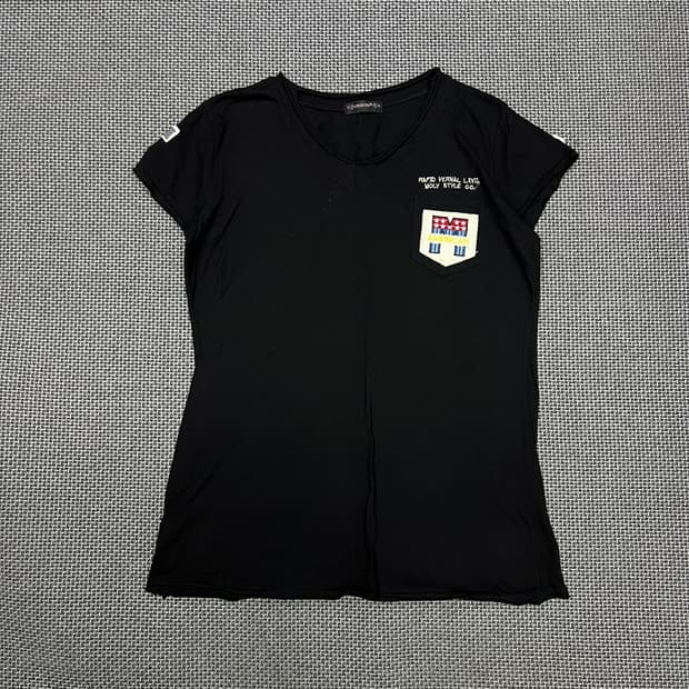 끄레아또레 그런지 블랙 반팔