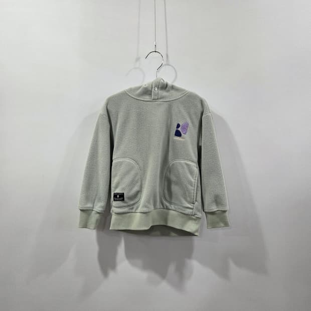 블루독 플리스 후드티 110 