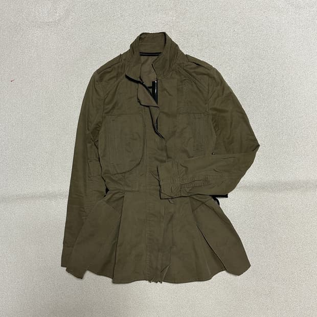 오브제 강진영 밀리터리 야상 자켓