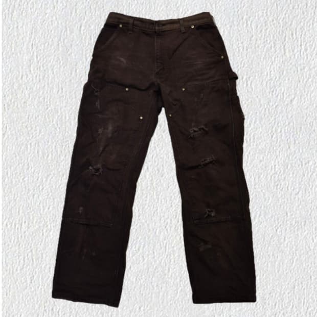 칼하트 B01 더블니 블랙 32/30