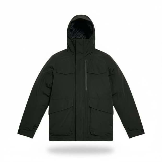 유니클로 화이트마운티어링 점퍼 L