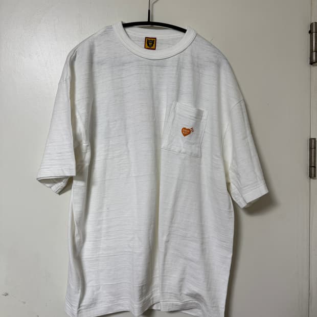 [2XL] 휴먼메이드 포켓 티셔츠 반팔티 새상품