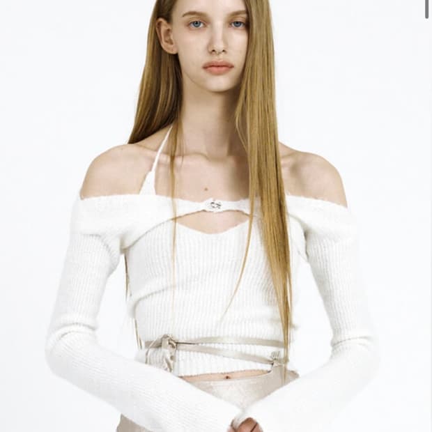 페인오어플레져 세이렌 볼레로 화이트