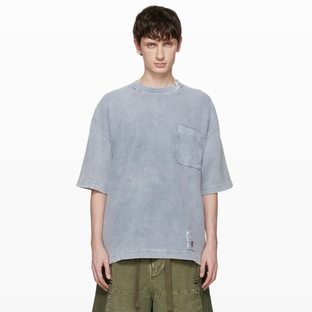 [48,50,52]미하라야스히로 26ss Bleached 티셔츠