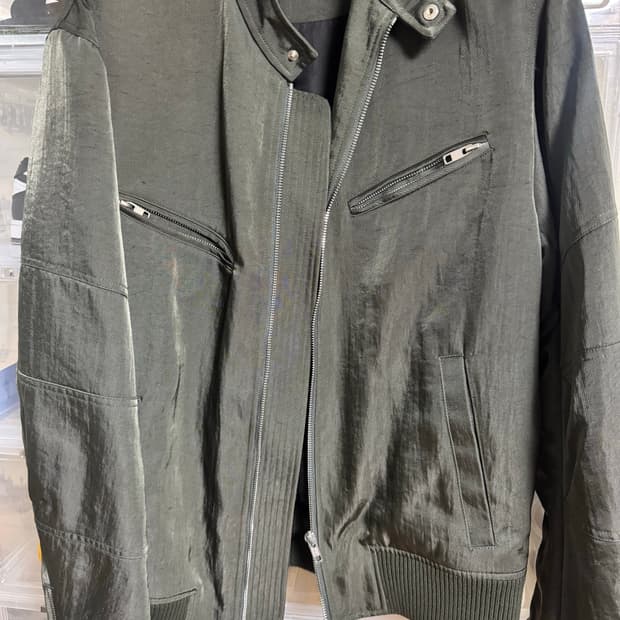 헬무트랭 모토 플라이트 봄버자켓