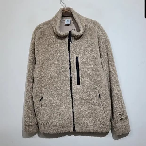 (100) 케이투 플리스 점퍼 베이지 뽀글이 K2 후리스 자켓 