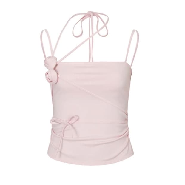 페인오어플레져 ROSE CORSAGE SLEEVELESS pink