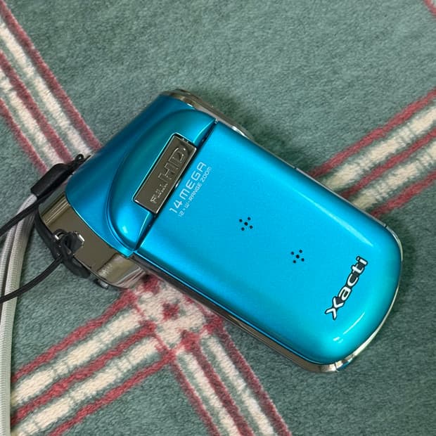 새상품급) sanyo xacti cg100 산요 작티 빈티지 캠코더 