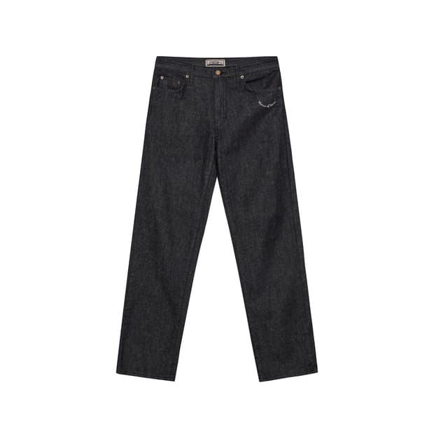 saros 사로스 denim pants - Black