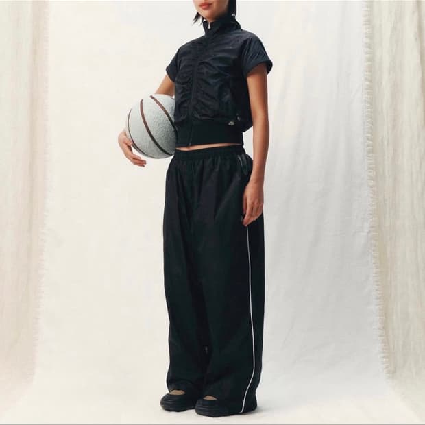 코이세이오 파이핑 트랙팬츠 네이비