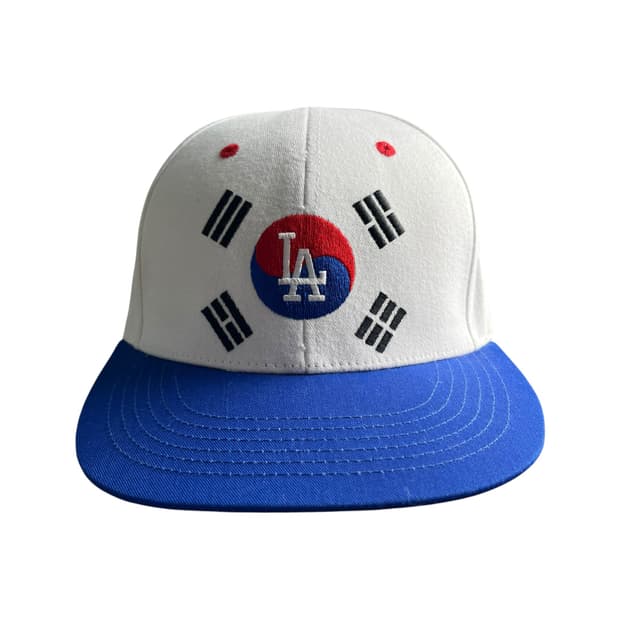 LA 다저스 한국의 밤 스냅백 캡