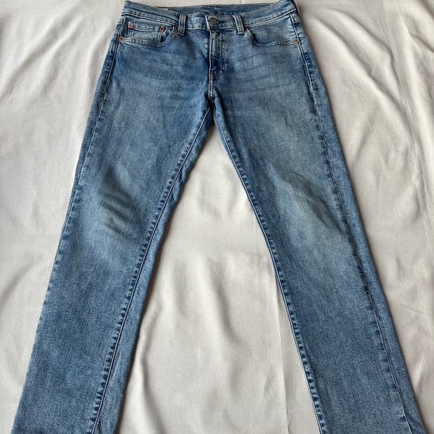 리바이스 511 연청 데님 팬츠 32