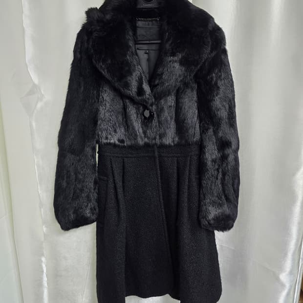 오즈새컨 토끼털 믹스 코트 (1793)