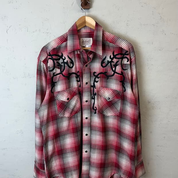 락마운트 랜치웨어 빈티지 웨스턴 셔츠