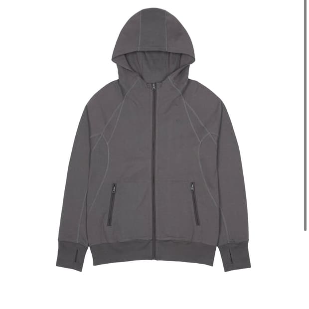 산산기어 슬링 집업 후디 차콜