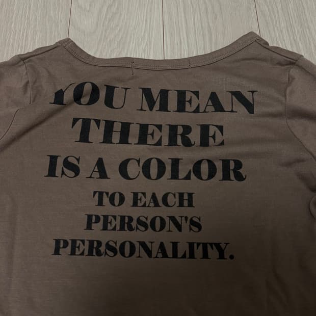 VINTAGE 레터링 롱슬리브