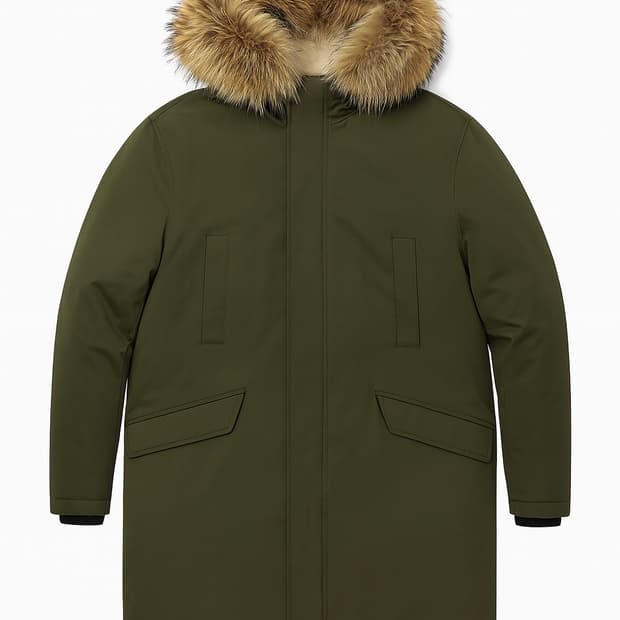 시스템 옴므 라쿤퍼 패딩