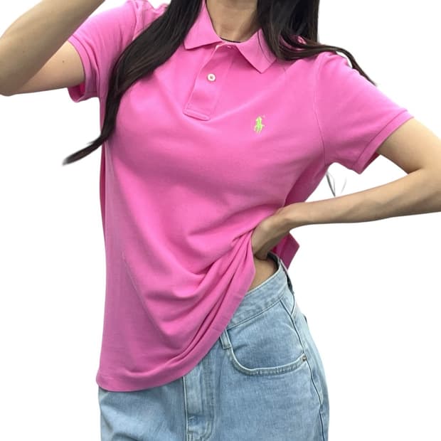 (WOMEN S)랄프로렌 PK반팔-M400