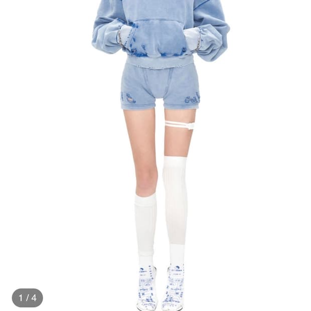 604service distressed shorts 반바지 S