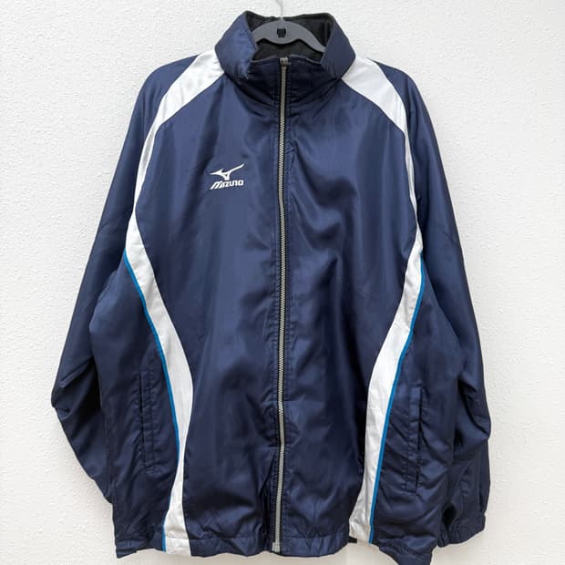 미즈노 로고 윈드브레이커 바람막이