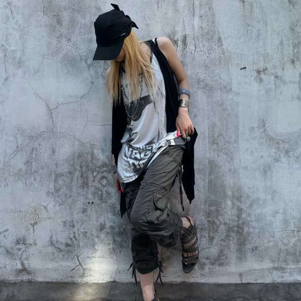 Grunge layered set