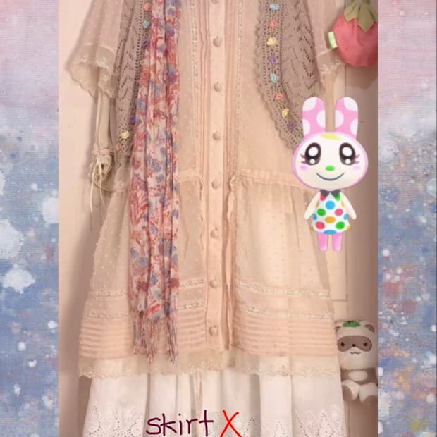 (치마 제외) 모여봐요 동물의 숲 크리스틴 세트 판매합니다🐰🌲🍄