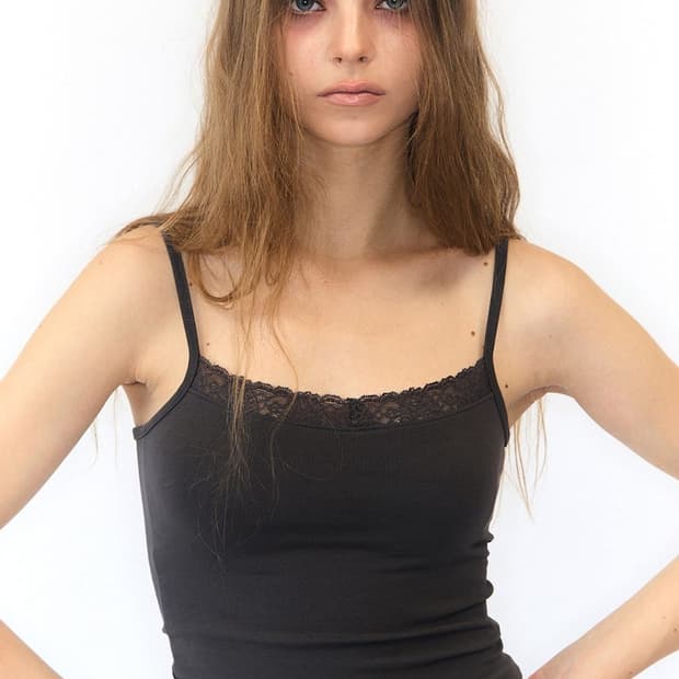 익스파이어드걸 에브리데이 레이스 탱크 차콜