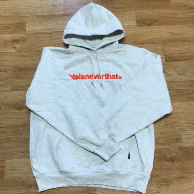 디스이즈네버댓 로고 후드티 L/G
