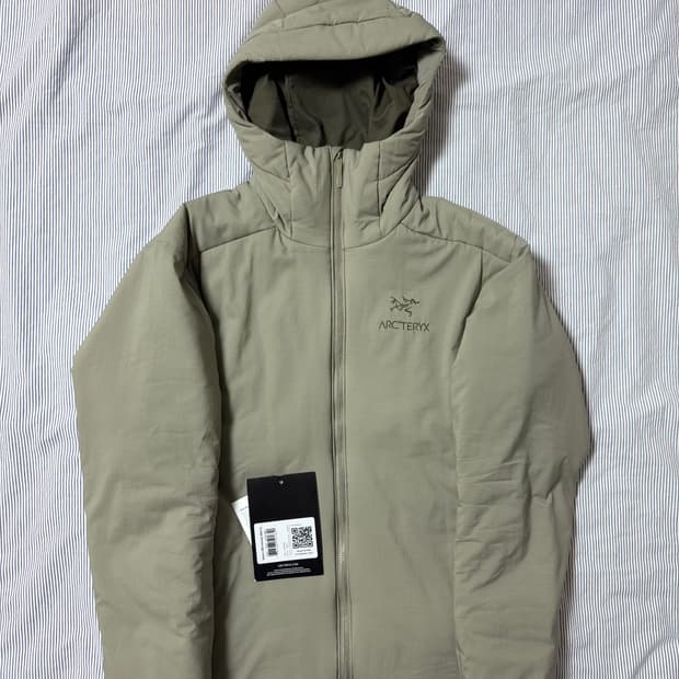 (SS급) 아크테릭스 아톰 AR 후디 디스토션 S