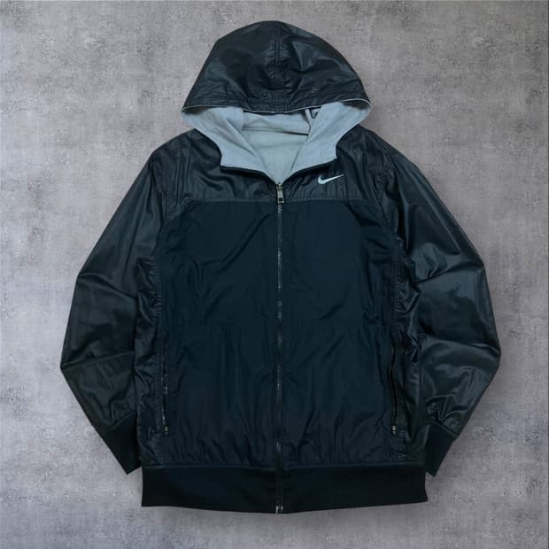 나이키 스몰 로고 리버시블 자켓