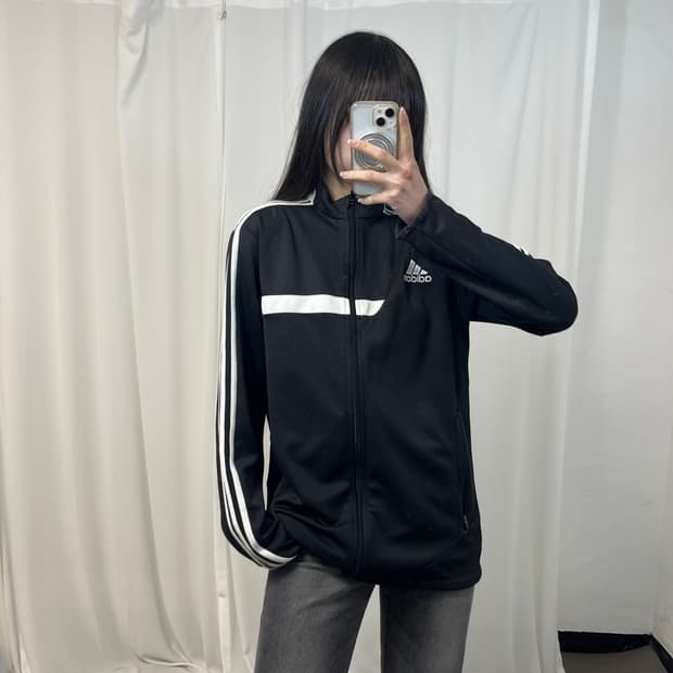 Adidas Black Track Jacket 