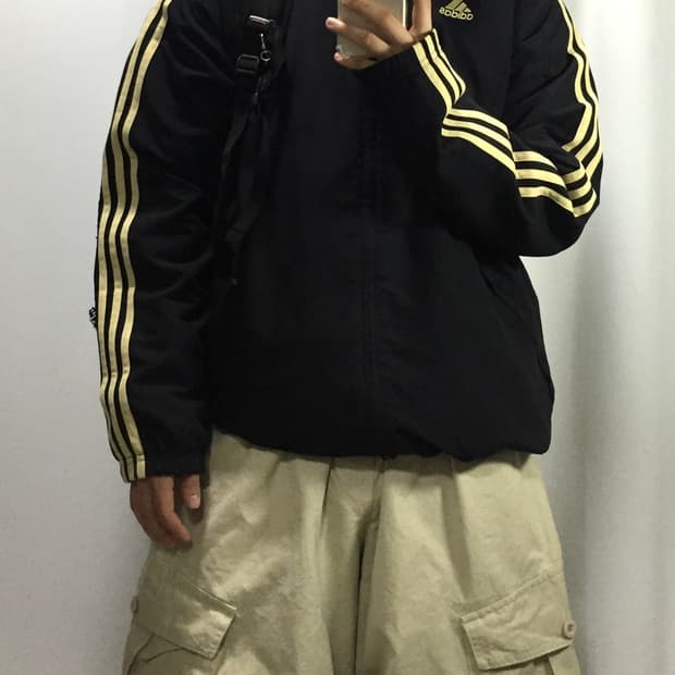 Adidas 아디다스 삼선 올드스쿨 바람막이