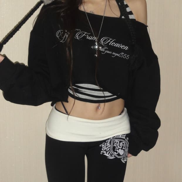 엔젤넘버555 헤븐 스웻셔츠 맨투맨