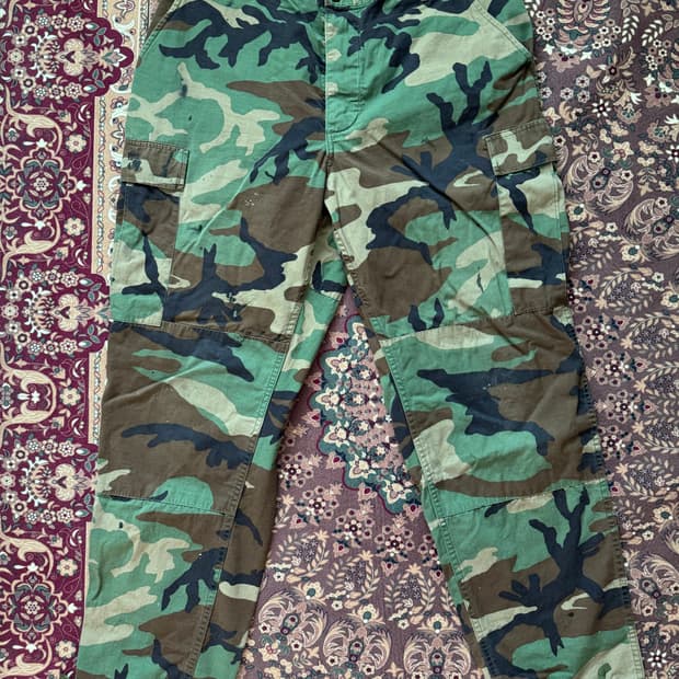 U.S Army woodland M-65 cargo pants