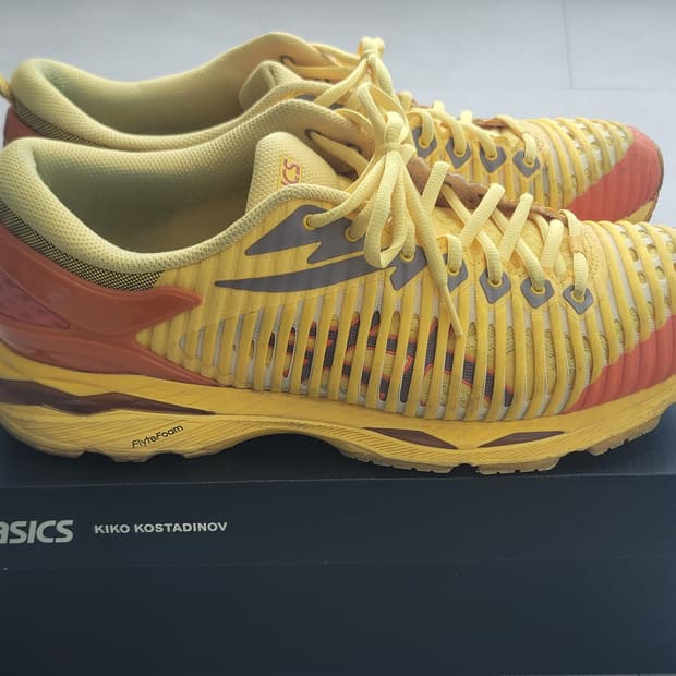 아식스 x 키코 코스타디노브 젤 델바 1 옐로우