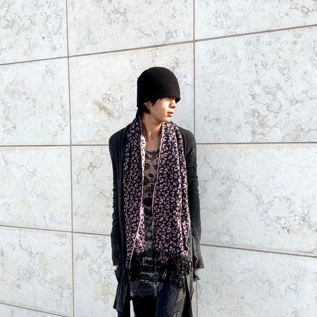 11. Pink leopard scarf 3.0