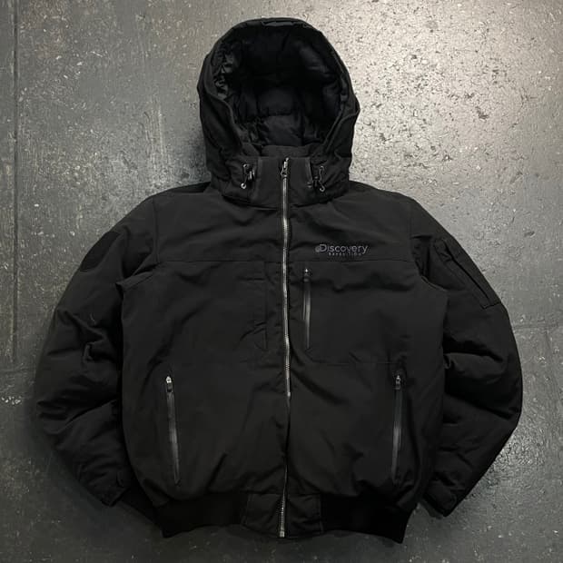 100 디스커버리 숏패딩 