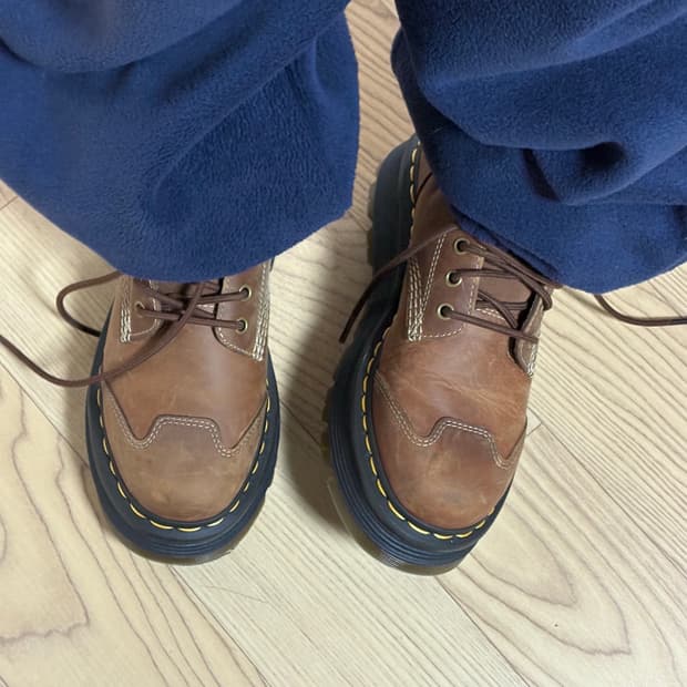 닥터마틴 부츠 새상품 zebzag 8 tie