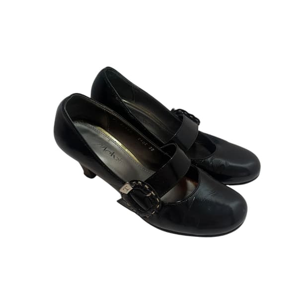 Melvin 빈티지 스퀘어 버클 메리제인 힐 240