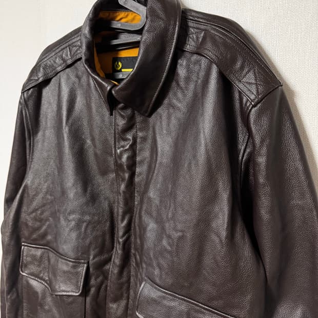 Willis&geiger USA A-2 레더 구스다운 점퍼