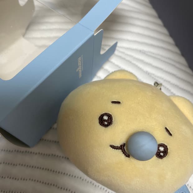 망그러진곰 망곰 콧물 키링인형 가나디 마메치 먼작귀